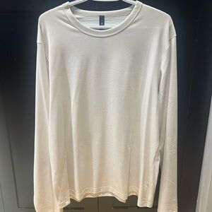 Lulu longsleeve shirt cream colour XL